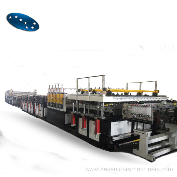 Fluted Plastic Sheet Extrusion Machine PP Construction Template Making Line PC Solid Sheet Extruder